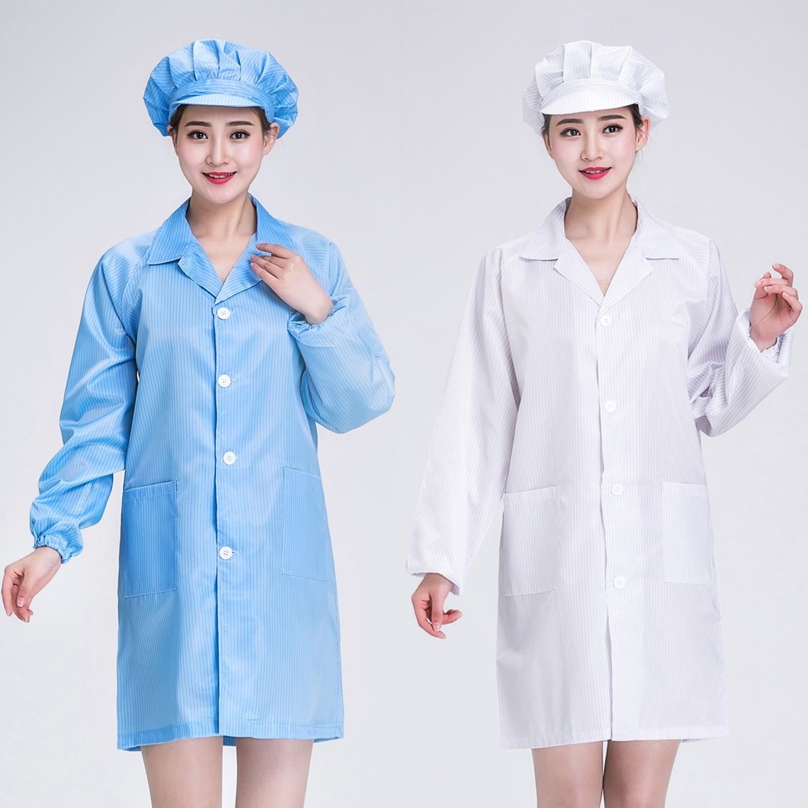 无尘多用电工餐饮5xl实验室净化分体衣服工作服防护服