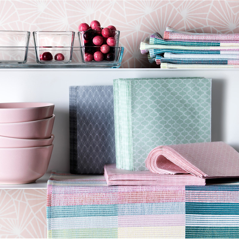 ikea宜家mittbit米比餐餐布多色2件餐垫