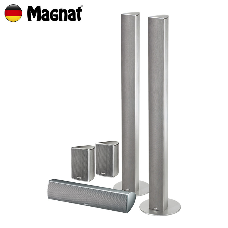 magnat密力needlealu家用金属时尚音柱客厅家庭影院家庭影院