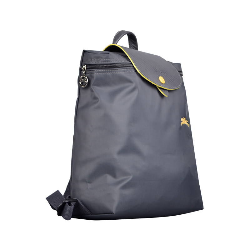 【自营】longchamp/珑骧女士聚酰胺帆布双肩包背包书包1699619 –