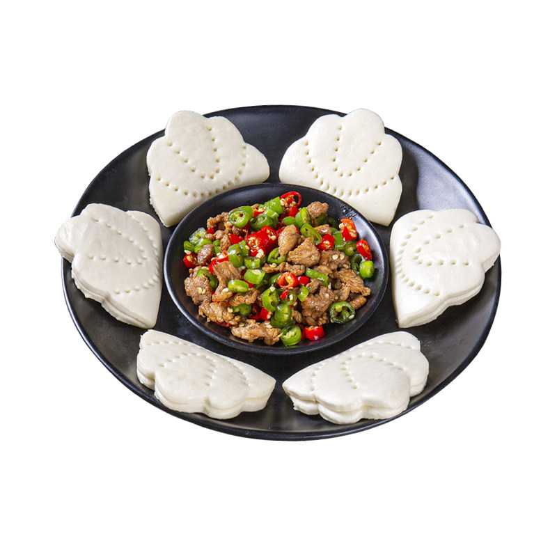 荷叶饼夹酒店半成品馒头肉夹馍饼光馍方便营养包点