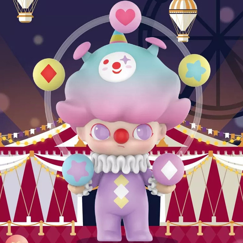 dimmo午夜马戏团系列泡泡玛特盲盒潮玩手办公仔小丑潮玩盲盒