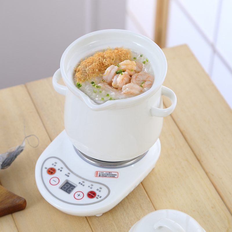 迷你学生宿舍煮粥神器煮粥杯电煮杯多功能办公室小型养生杯电炖杯