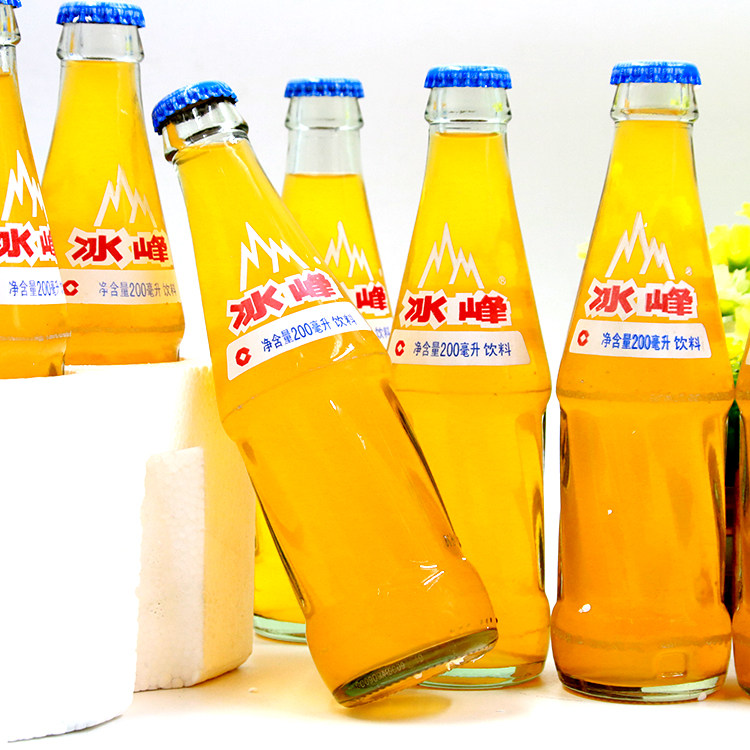 陕西特产西安冰峰汽水200ml6支玻璃玻璃瓶瓶装碳酸饮料