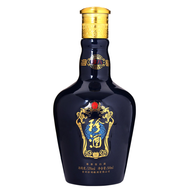 贵州珍酒十五53度香型白酒500ml6瓶整箱国产白酒