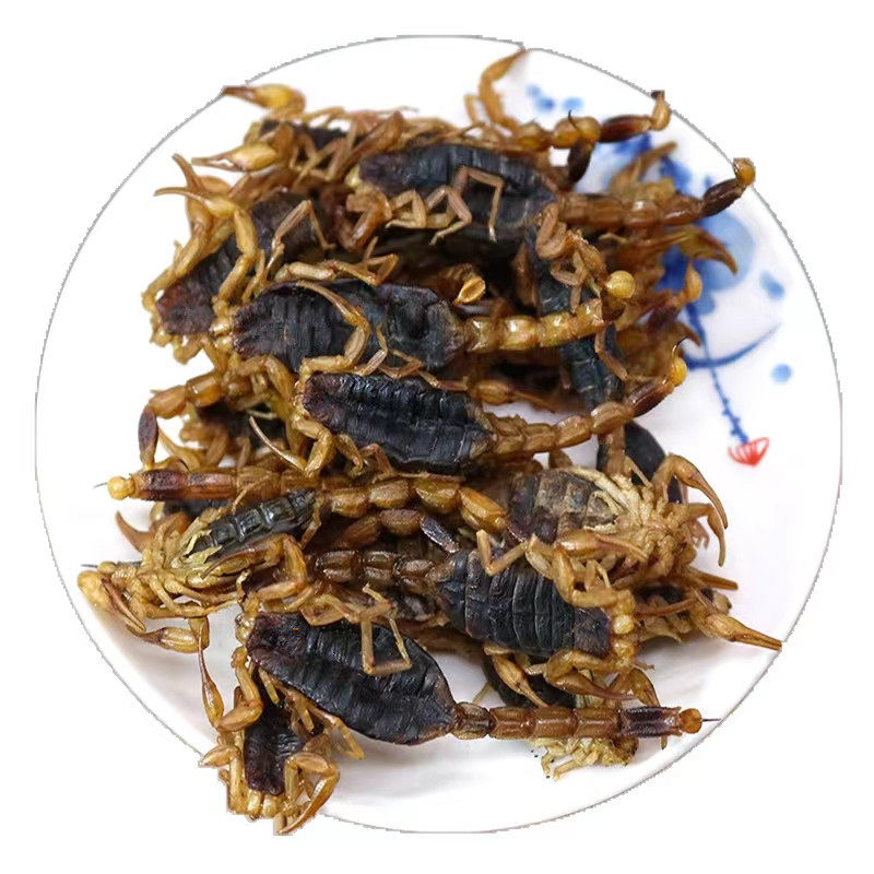 沂蒙山清水全蝎特级野生蝎子干全虫无盐公中药材其他药食同源食品