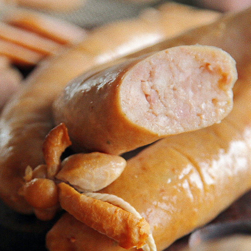 天津迎宾二厂粉肠特产火腿酱货熟食真空即食香肠