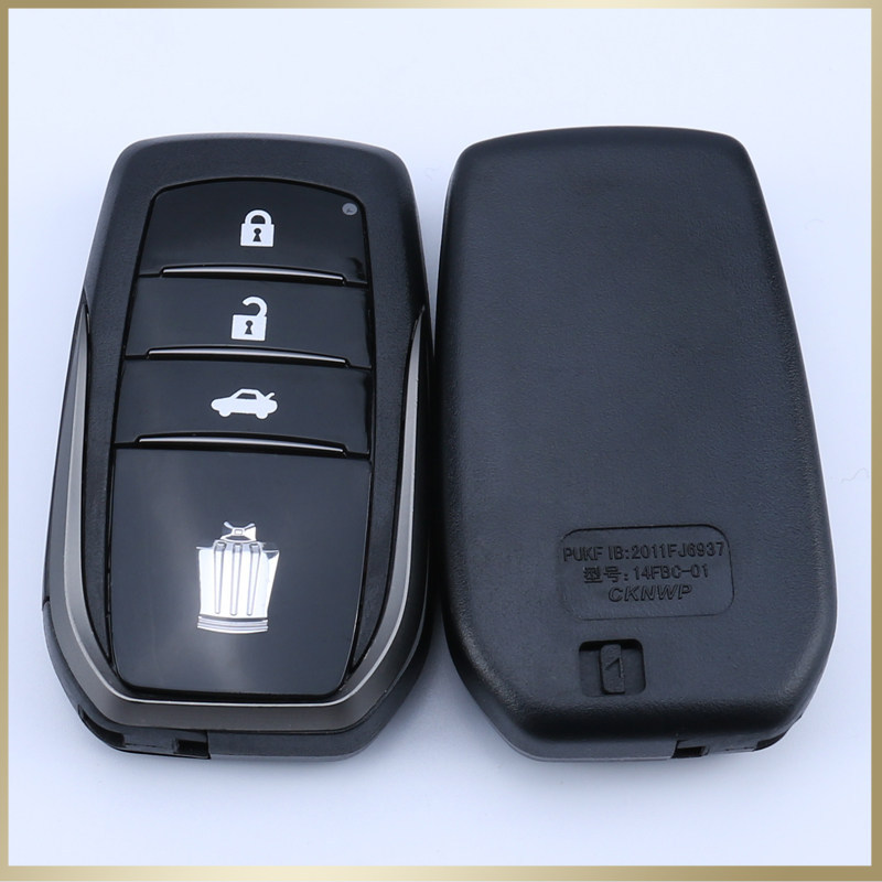 钥匙丰田智能适用皇冠汽车改装替换外壳高档汽车钥匙