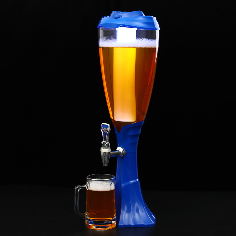 啤酒发光酒炮啤酒机商用青岛炮啤酒桶酒架