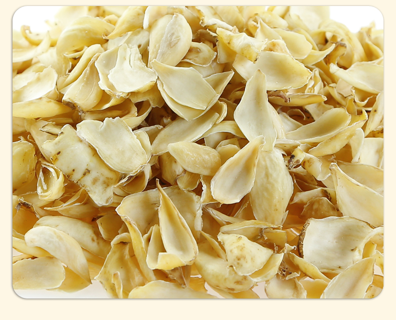 百合中药材药用干货500g合片食用散装泡茶泡水百合