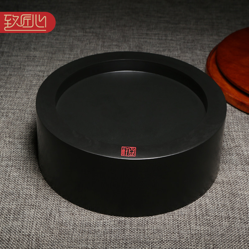 名师可磨高档砚台款式厚重长方佳品送礼书画文房四宝