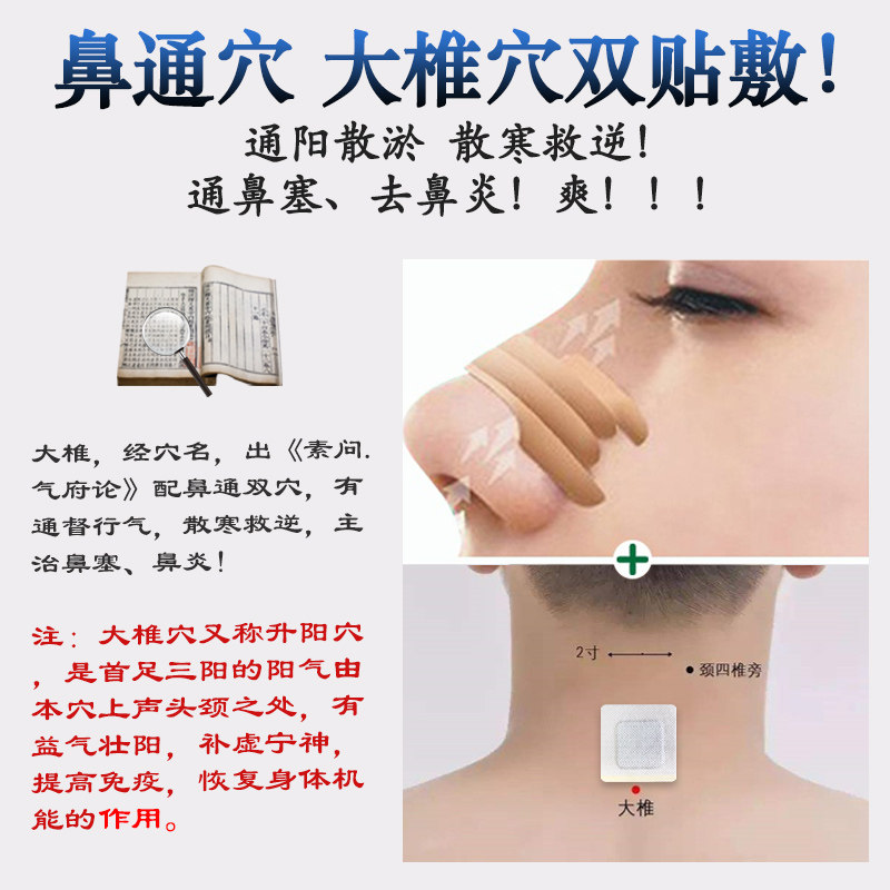 过敏性鼻炎膏贴成人儿童喷雾剂鼻息肉鼻窦炎鼻塞鼻甲肥大克星神器