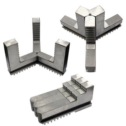 车床三爪卡盘加高高卡加长卡爪卡脚正爪反爪其他机械五金新