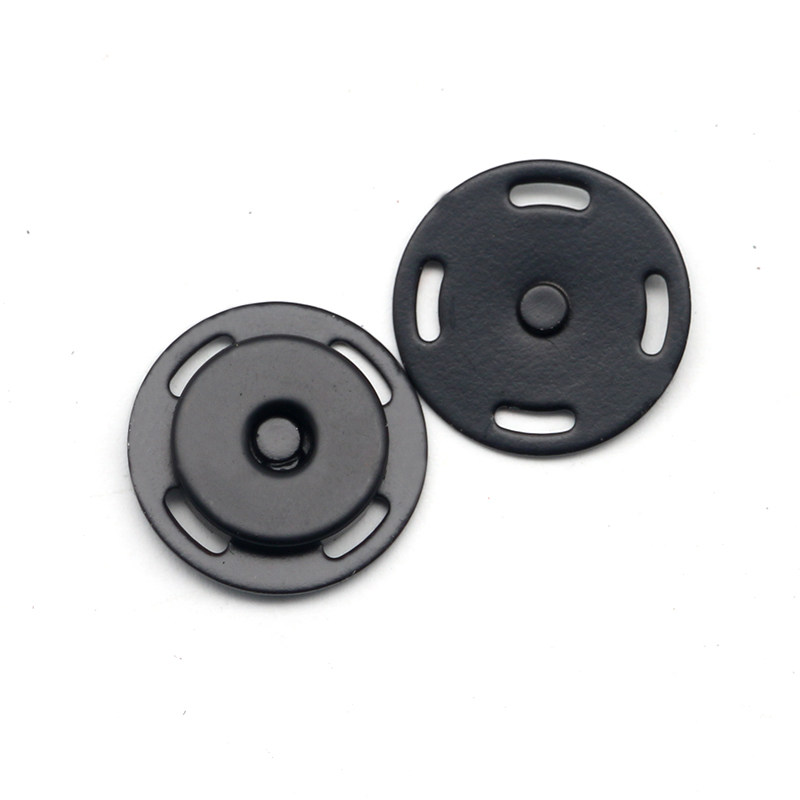 吸扣磁铁铁扣圆形高档金属暗扣扣子呢子大衣纽扣