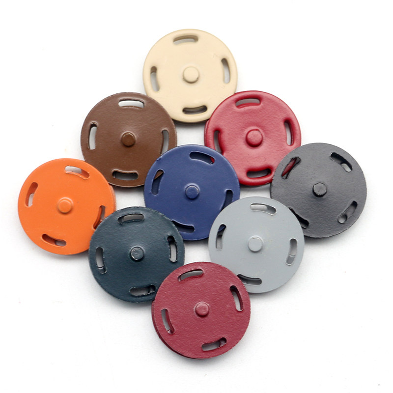 吸扣磁铁铁扣圆形高档金属暗扣扣子呢子大衣纽扣