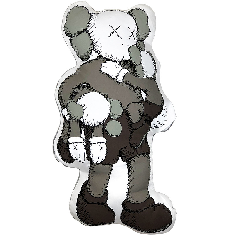 抱枕kaws会展设计师联名限定bb毛绒公仔玩偶毛绒布艺类玩具