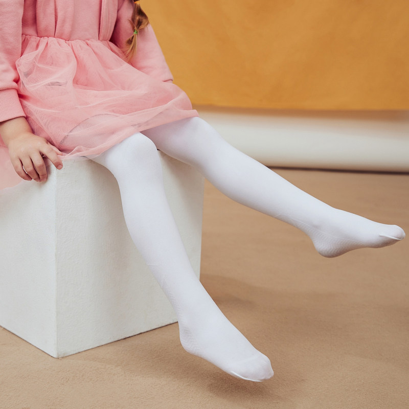 清仓迷你巴拉巴拉儿童袜子春装女童连裤袜舞蹈袜连脚儿童袜子016岁