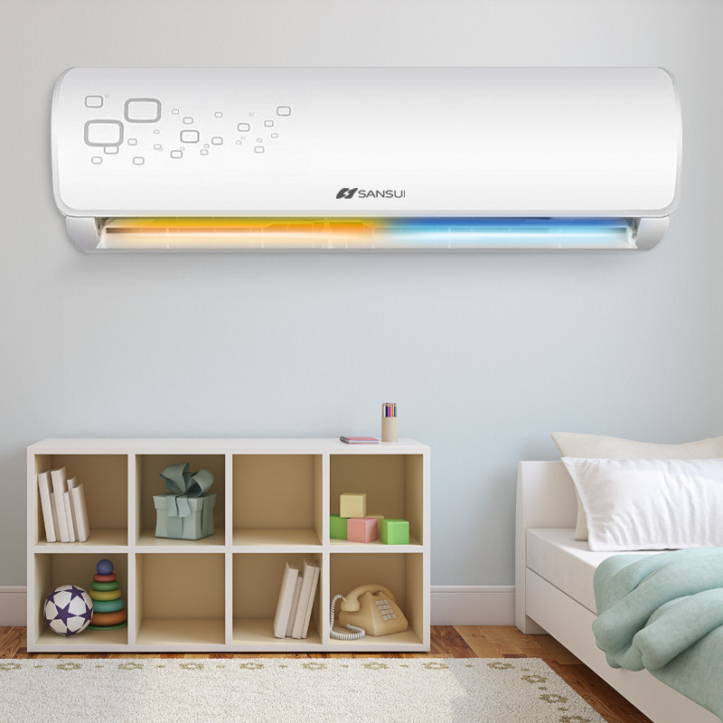 sansui日本山水家用空调挂机1匹15p单冷暖型非变频壁挂式静音