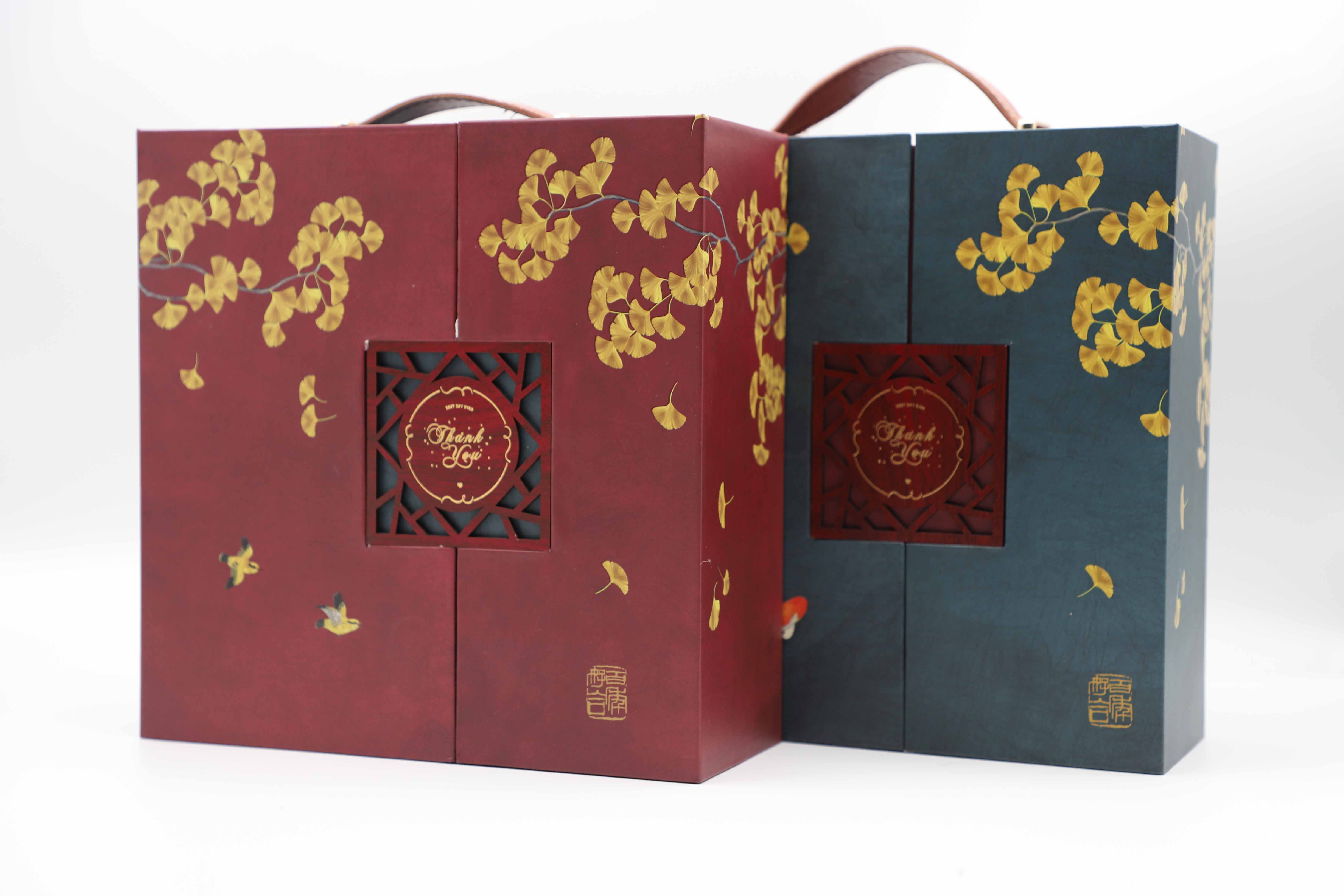 中式喜糖盒中国风伴手礼盒结婚手提式礼物包装糖盒