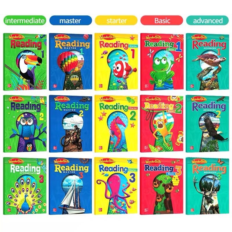 教材英语原版学生贝达wonderskills语言英文小学阅读原版其它