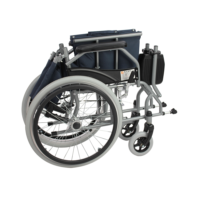 轮椅佛山aufufs863ajpf1靠背可折可折叠老人残疾人代步手动轮椅