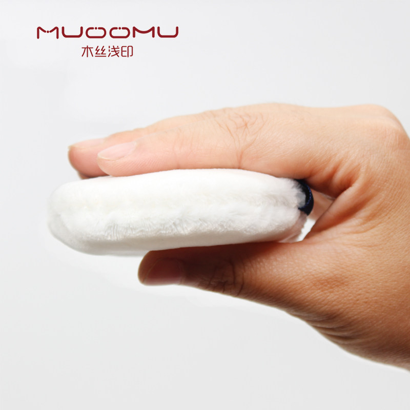 柔软日本绒散粉蜜粉扑气垫绒面长绒绒毛加厚面扑