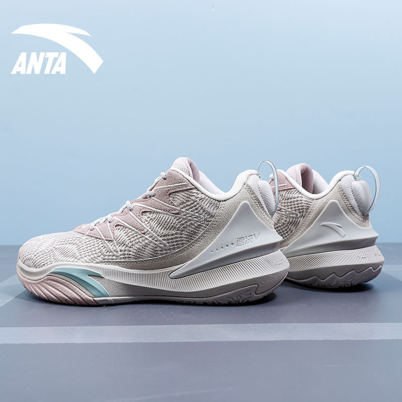 安踏篮球球鞋2021秋冬季新款kt5速决实战减震篮球鞋