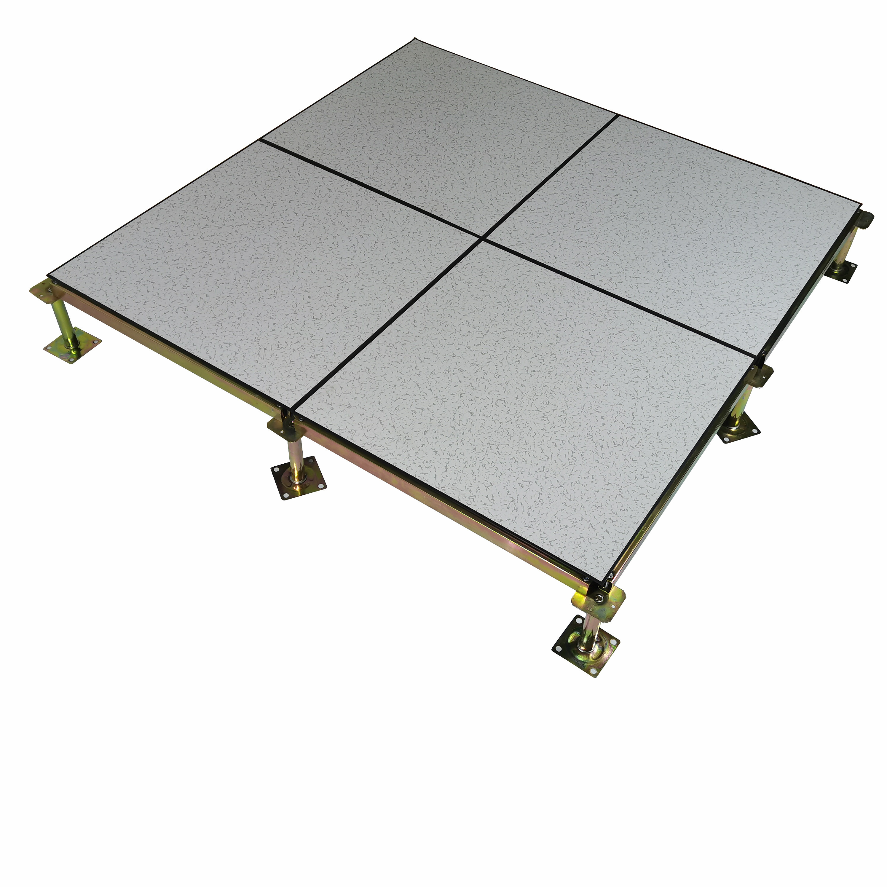 地板全钢陶瓷静电高架空架空活动防静电学校机房防静电地板