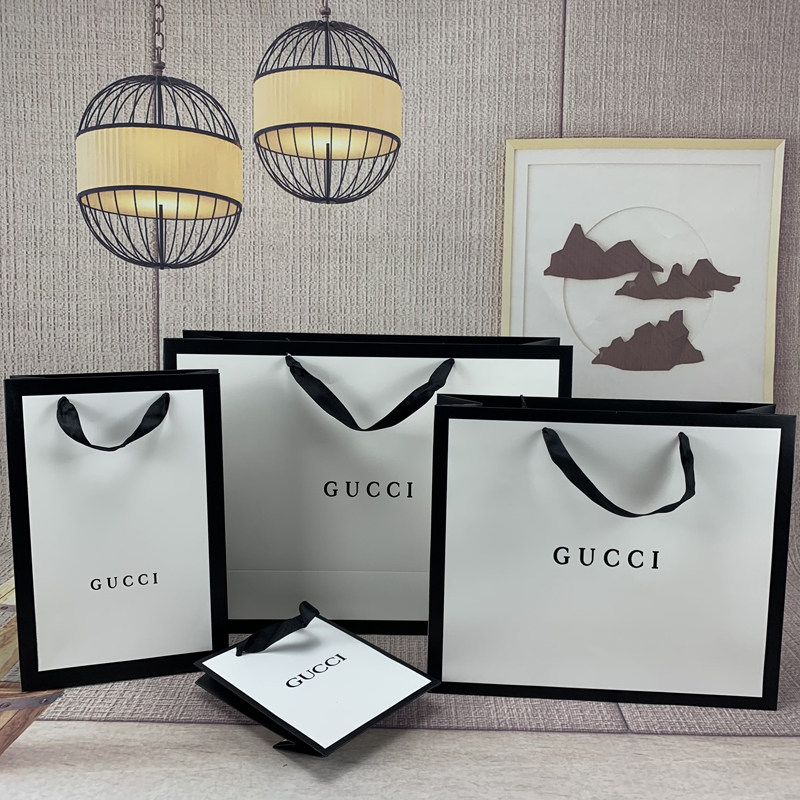 古奇古驰gucci纸袋香水包装礼品礼品袋袋子衣服礼品袋