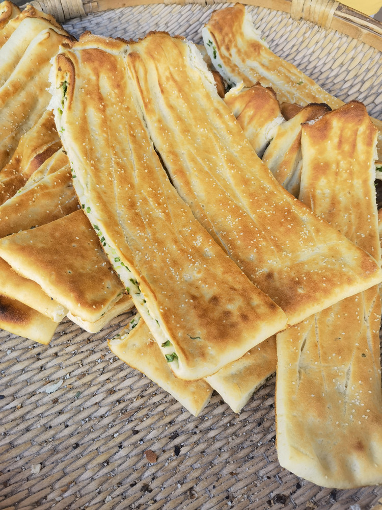 连云港板浦特产美食发面小吃炭烤朝牌当天下单手抓饼