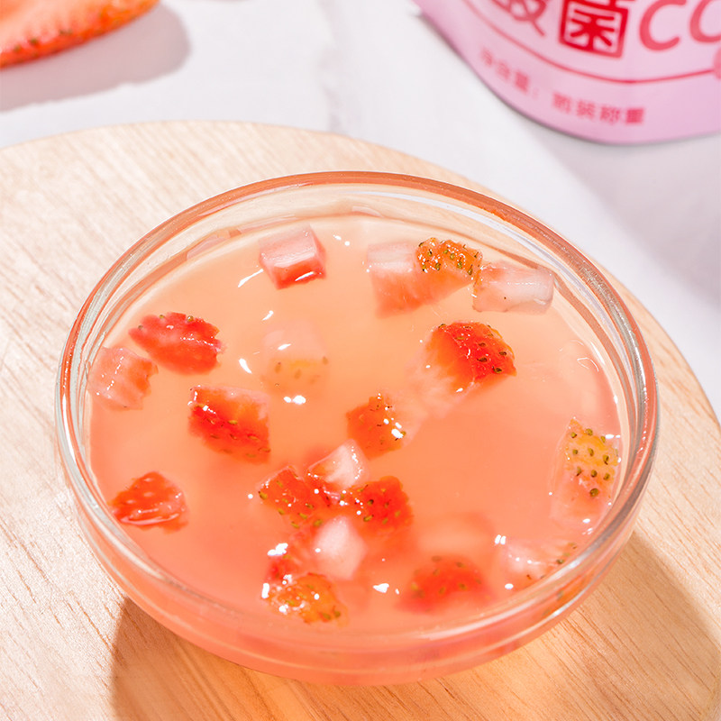 悠酷乳酸菌cc果冻果汁型布丁吸吸什锦网红办公室果冻