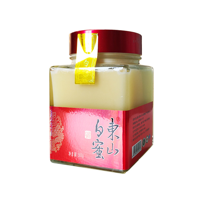 东山白蜜长白山椴树蜜500g纯正蜂蜜结晶送礼礼盒