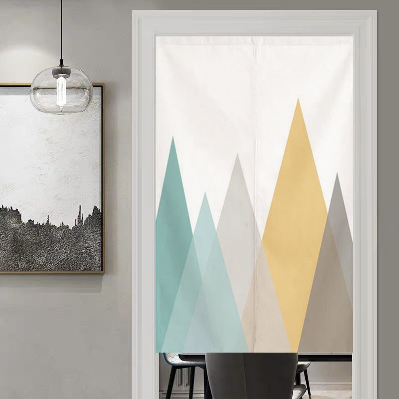 门帘卧室可爱少女北欧隔断家用客厅门门装饰门帘