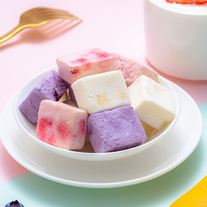 冻干酸奶草莓零食小仓水果雪花草莓干