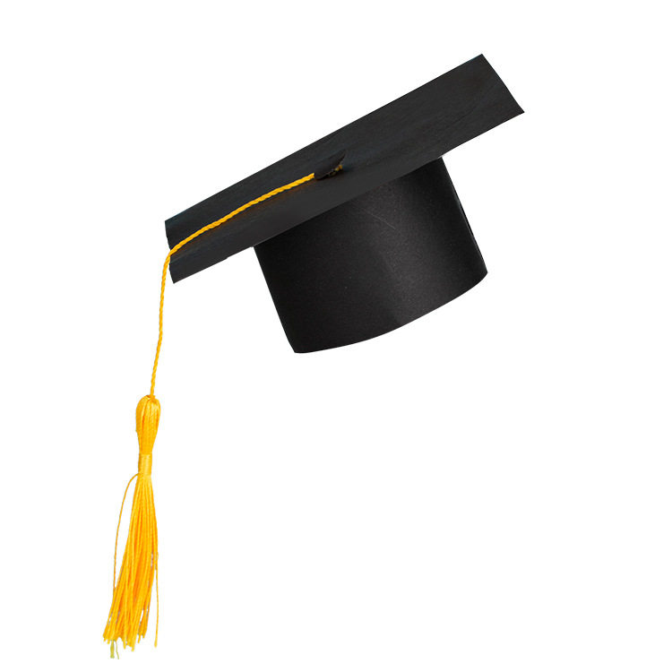 装饰毕业季蛋糕毕业学士帽服帽子金榜题名高考情景节日装扮用品