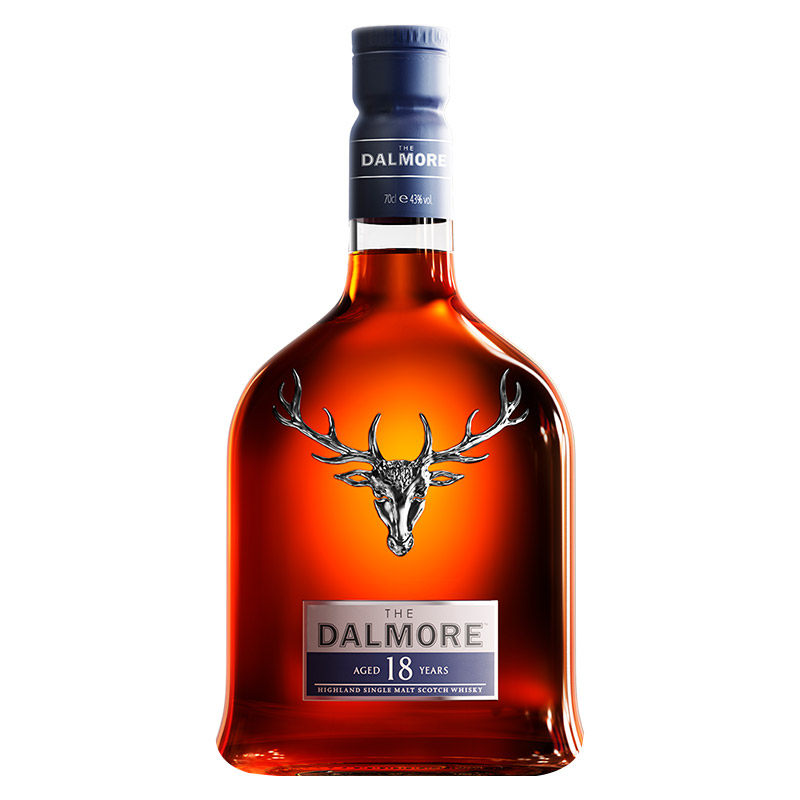 大摩威士忌宋元dalmore帝摩18年单一麦芽700ml威士忌
