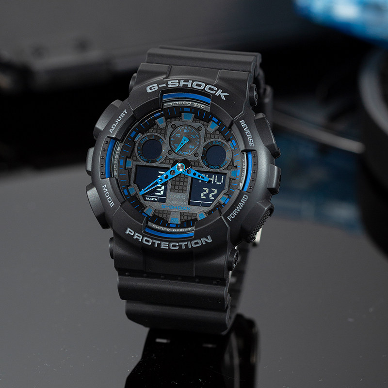 casio卡西欧手表男运动gshock黑暗之心武士悟空版限量ga1001a2
