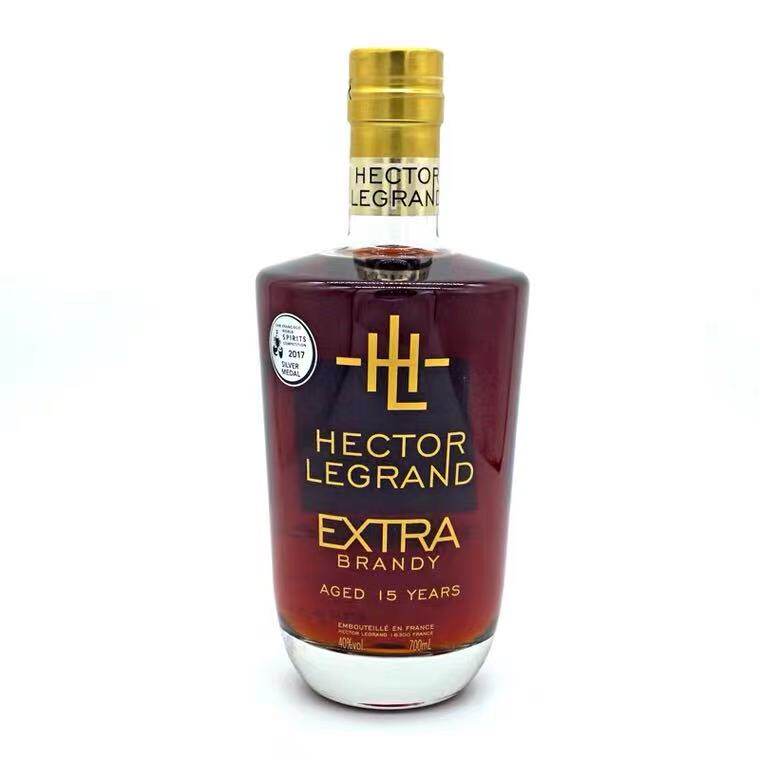 郑欧班列威尼登佰喜赫克托extra白兰地700ml法国白兰地