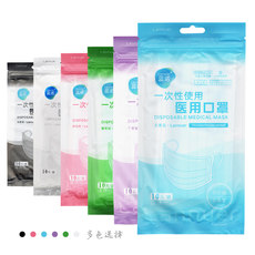 蓝诺一次性医用口罩黑色白色成人防病菌防雾霾传染飞沫透气耳挂式 蓝诺一次性医用口罩黑色白色成人防病菌防雾霾传染飞沫透气耳挂式