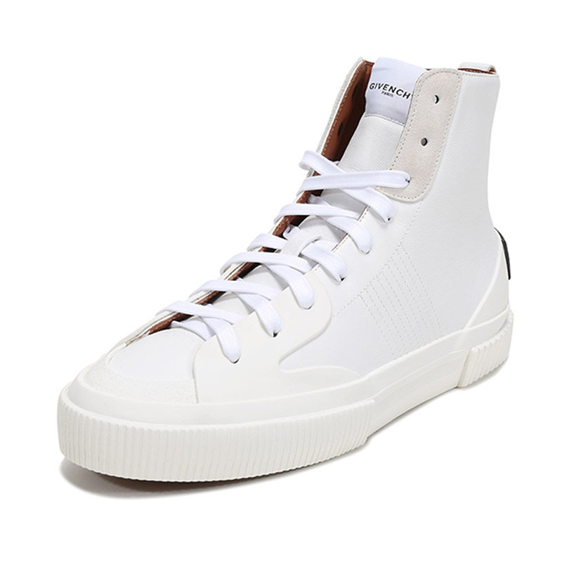 givenchy纪梵希男士皮革高帮运动鞋休闲鞋bh001uh0gl高帮鞋
