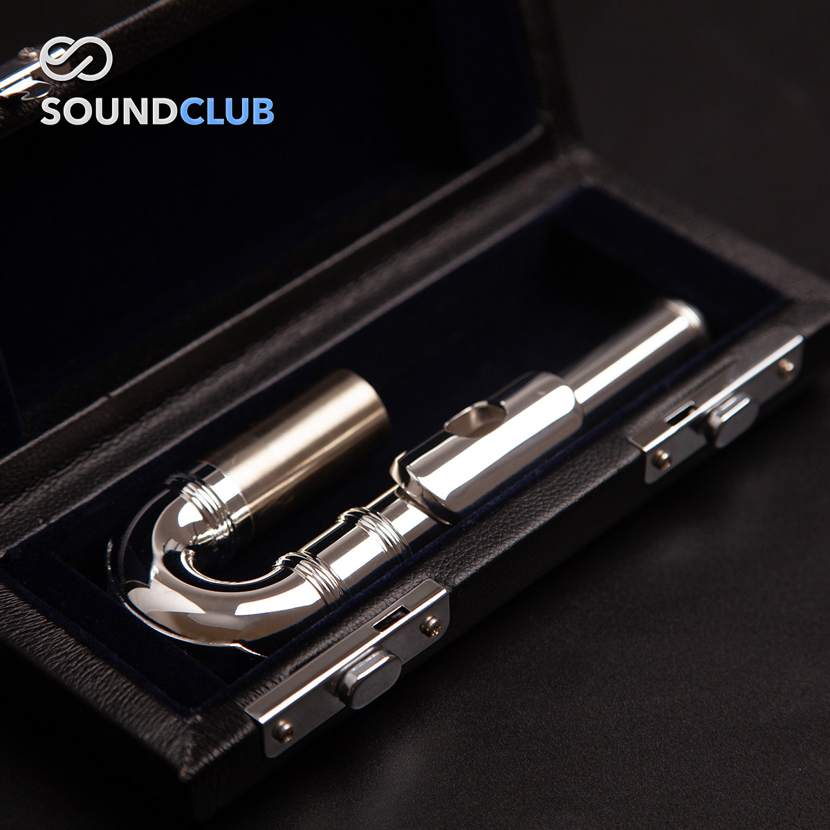 弯管笛头dizhao笛赵儿童长笛笛笛头弯镀银专业长笛