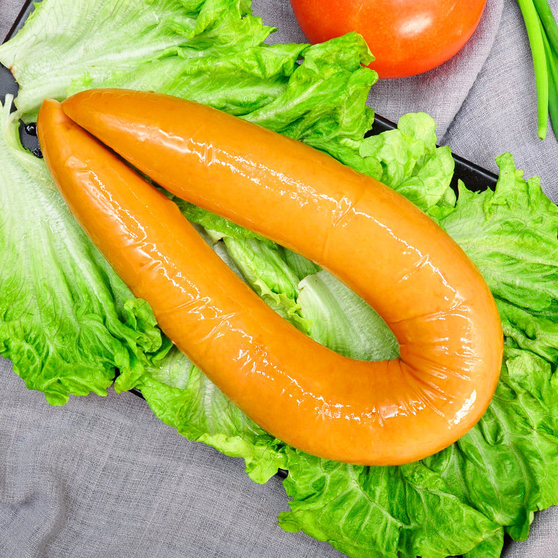 大红红门手掰500g粉肠即食肉类火腿肠香肠老北京香肠