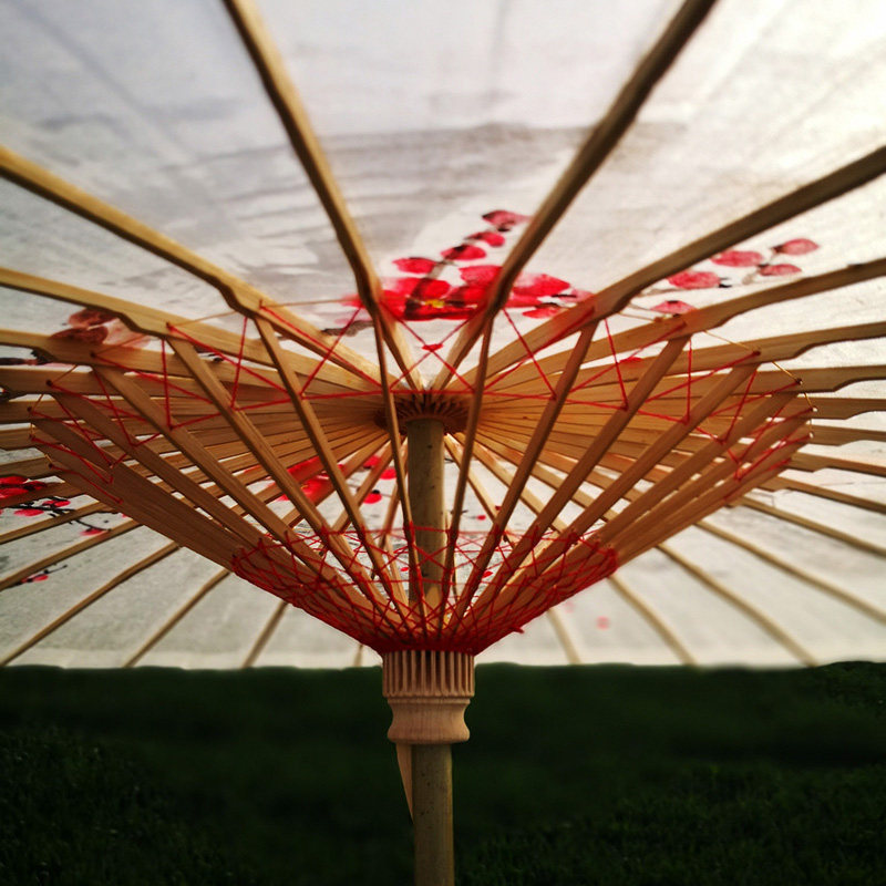汉服雨伞国风古风油纸纸伞遮雨遮阳唐风宋手绘工艺伞