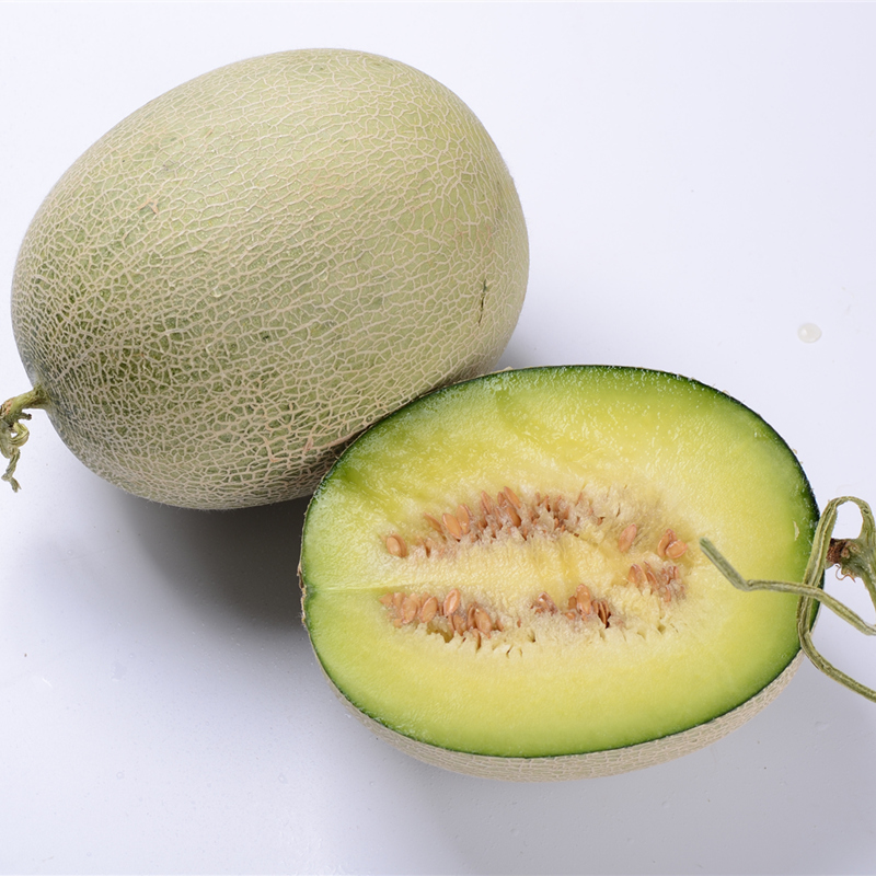 王中源同款海阳网纹蜜瓜哈密瓜玲珑瓜口口蜜新鲜水果10日本静冈瓜