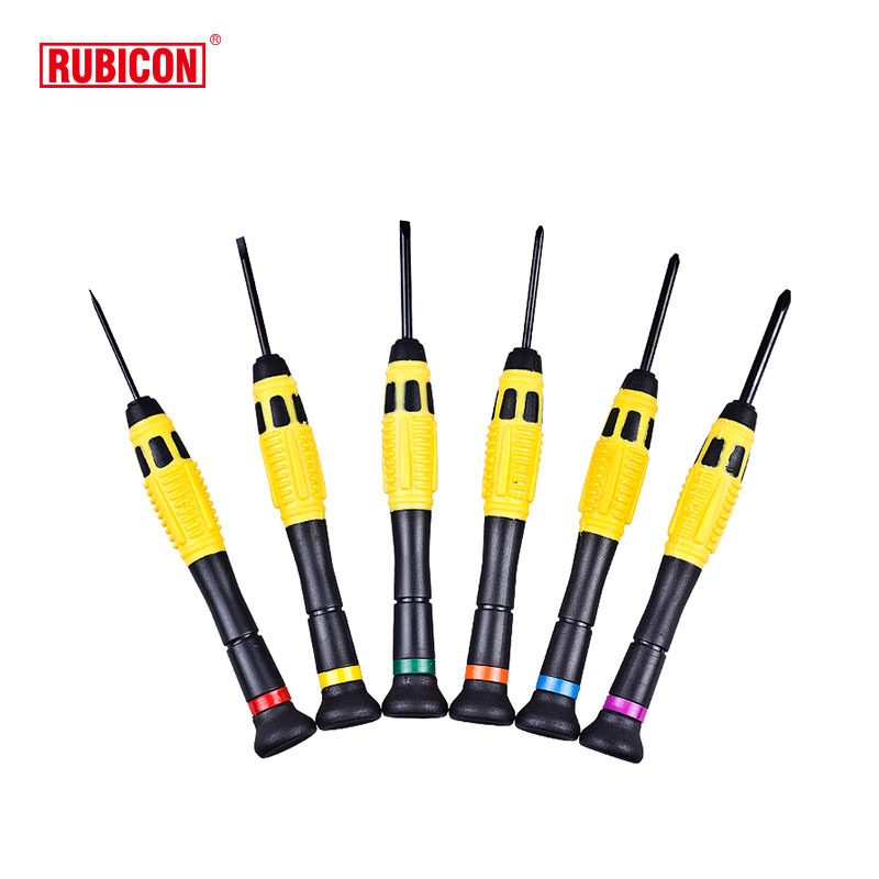 rubicon罗宾汉6件精密螺丝刀res-102钟表螺丝通用汽修组套