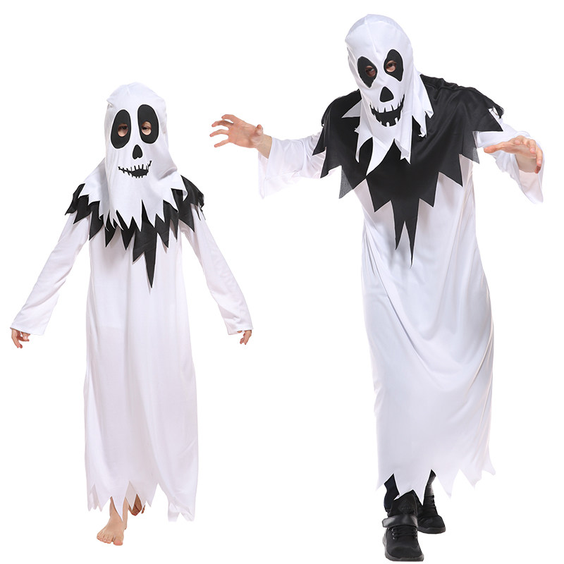 万圣节儿童服装幼儿恐怖鬼衣幽灵服cos化妆舞会演出服怨灵精灵服