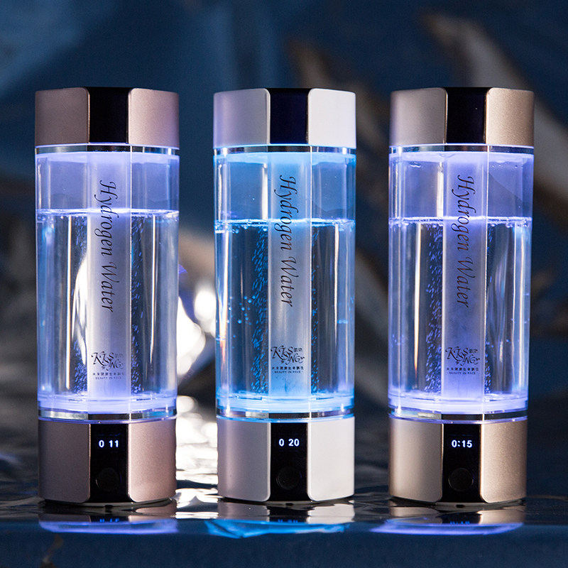 水杯负氢素水品包新品包负富杯水离子h2养生水素杯