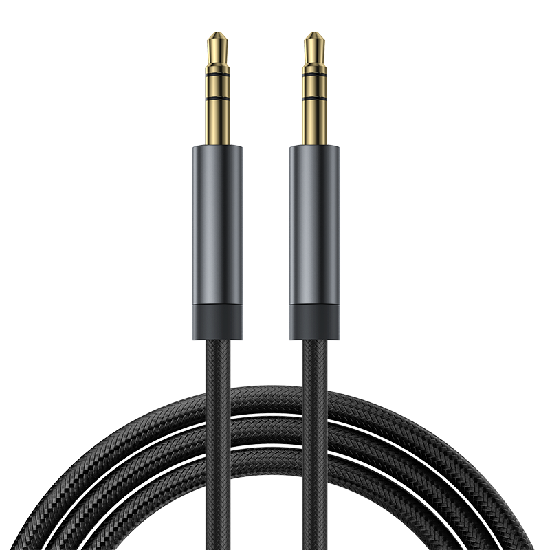 车载手机数据线连接双头音箱插头aus对接两头视频线