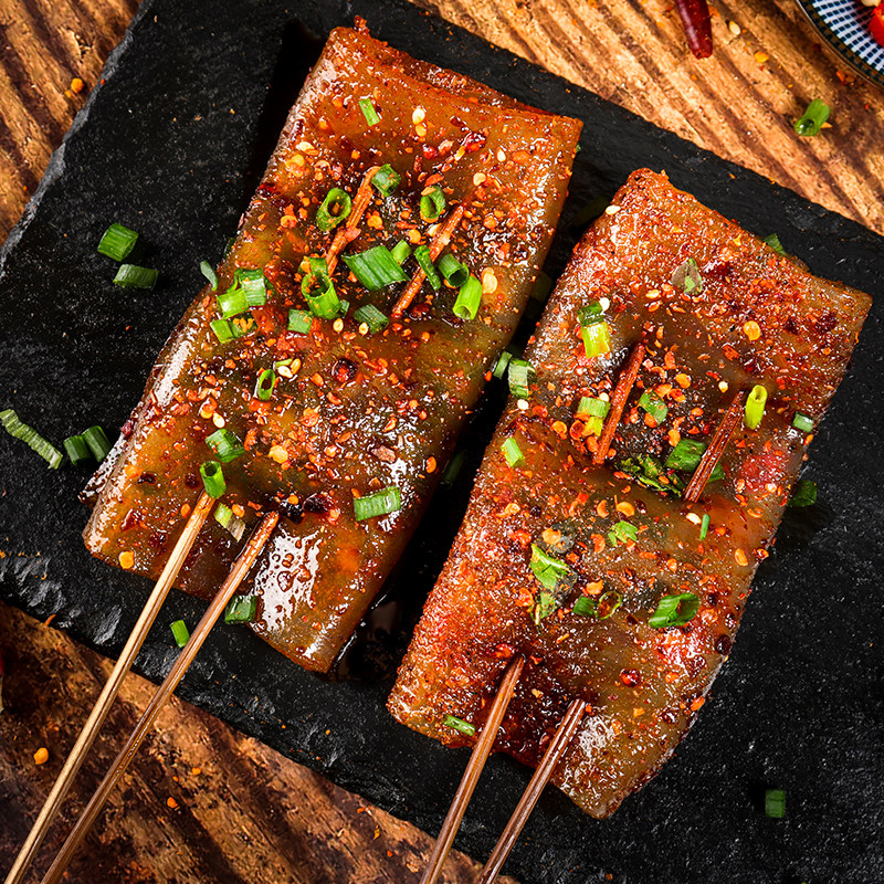 烧烤苕皮专用整张重庆特产苕粉火锅红薯粉皮冲泡方便面