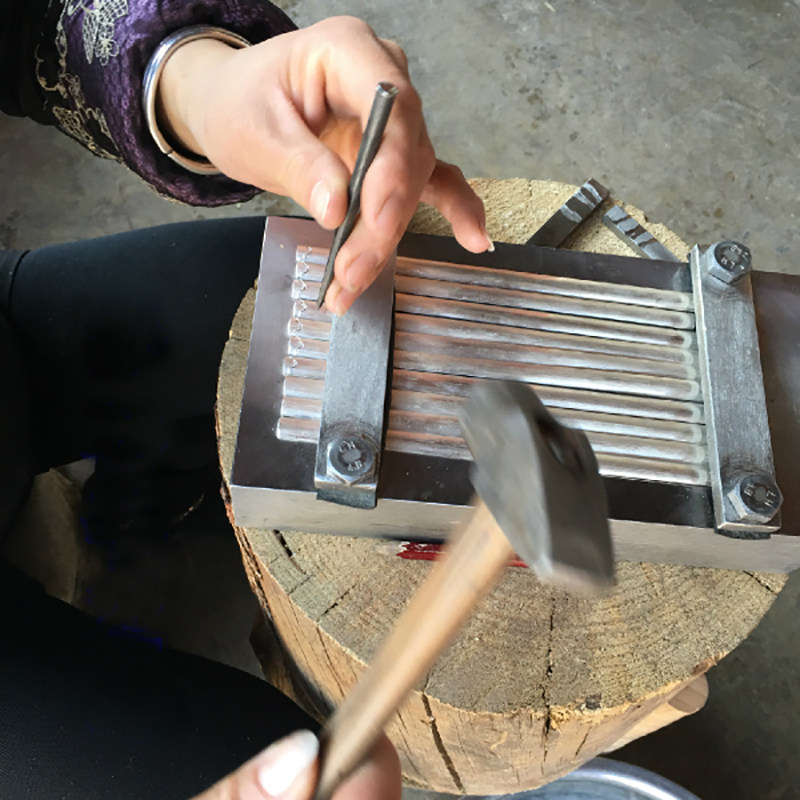 錾刻台银饰固定刻板錾子錾刻錾花工具金银手工其它工具